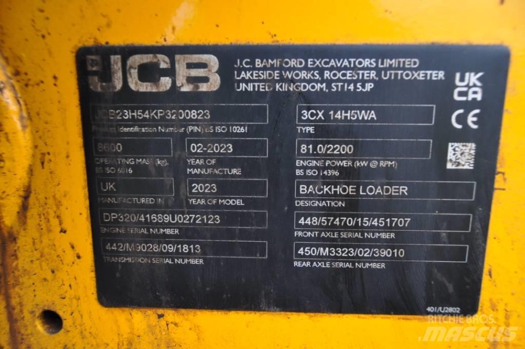 JCB 3 CX Traktorgravere