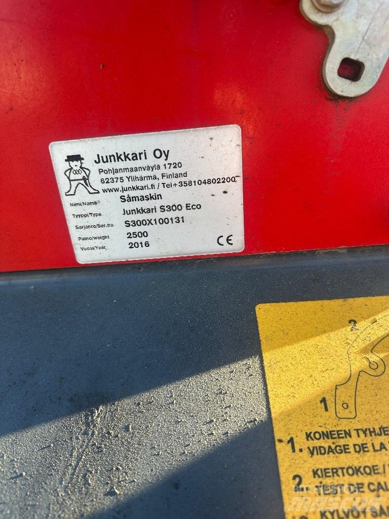 Junkkari s300 Kombinerte såmaskiner