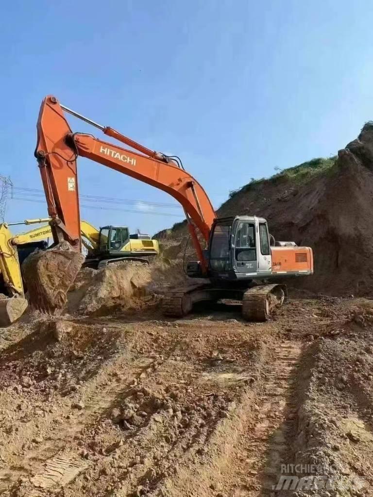 Hitachi ZX240 Beltegraver