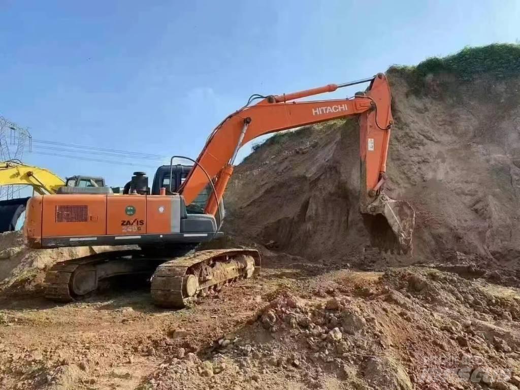 Hitachi ZX240 Beltegraver