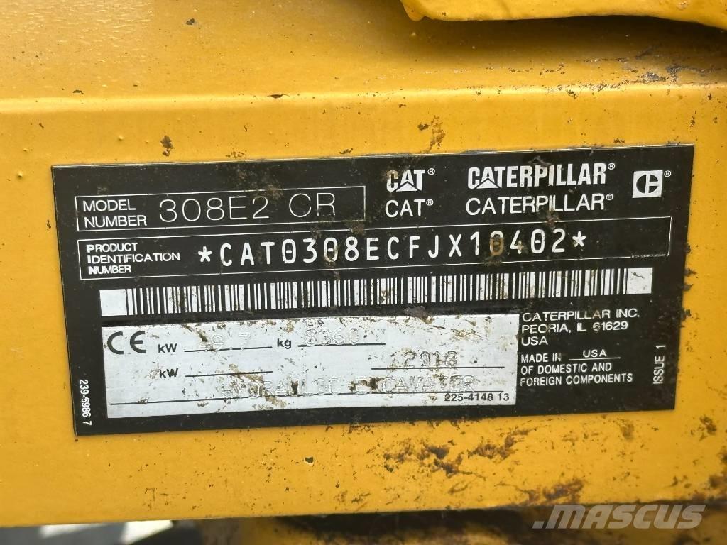 CAT 308 E 2 CR Midigravere 7 - 12t