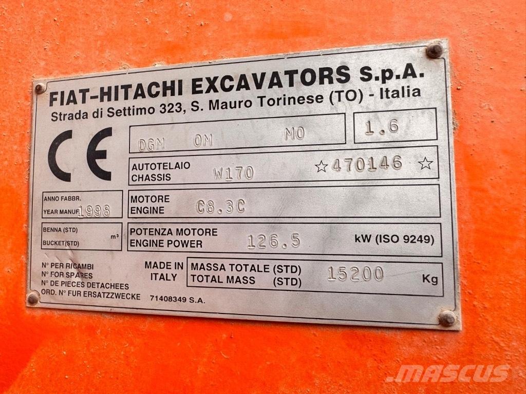 Hitachi W 170 Hjullastere