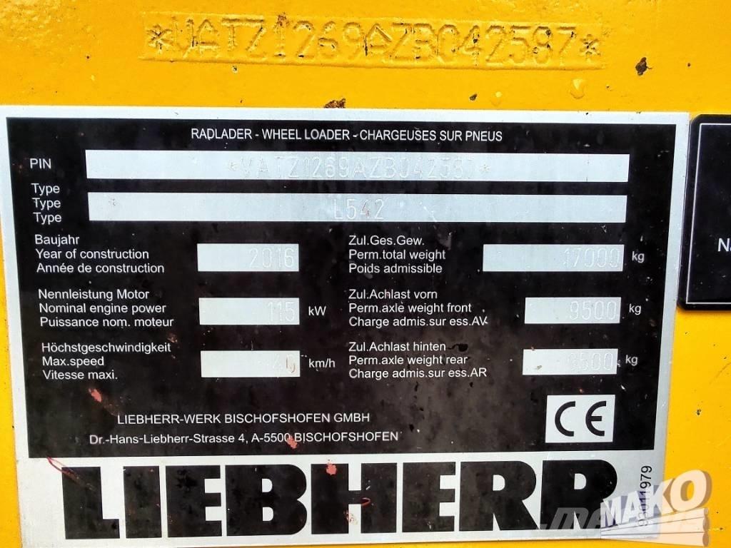 Liebherr L 542 Hjullastere