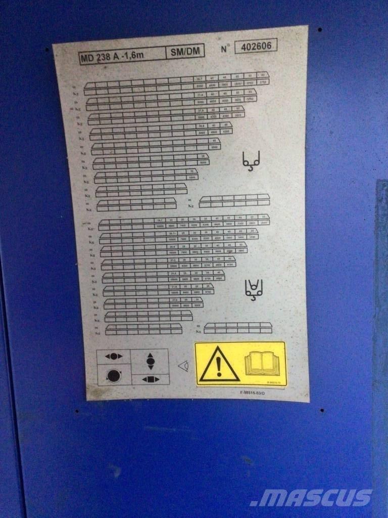 Potain MD238AJ10 Bygge- og tårnkraner