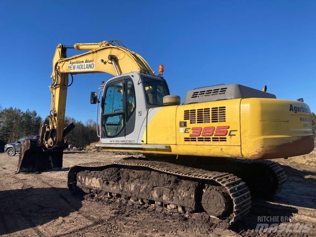New Holland E 385 Beltegraver