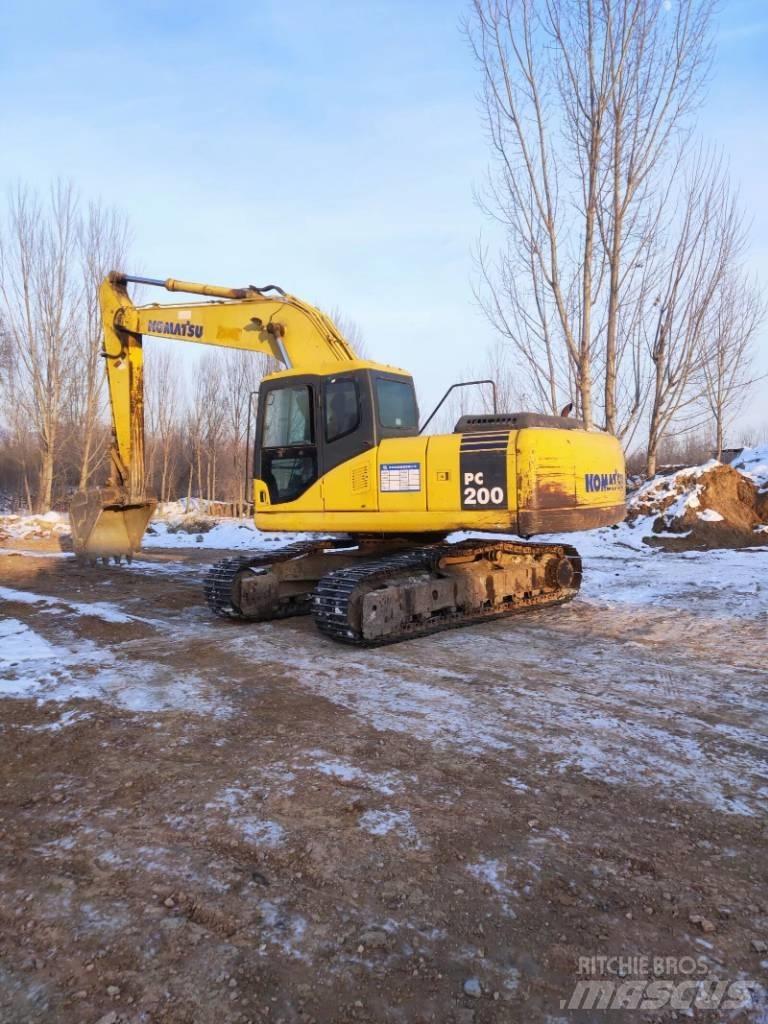 Komatsu pc200-7 Beltegraver