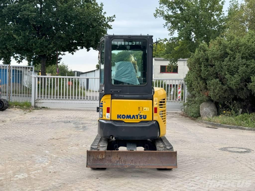 Komatsu PC26MR-3 Minigravere <7t