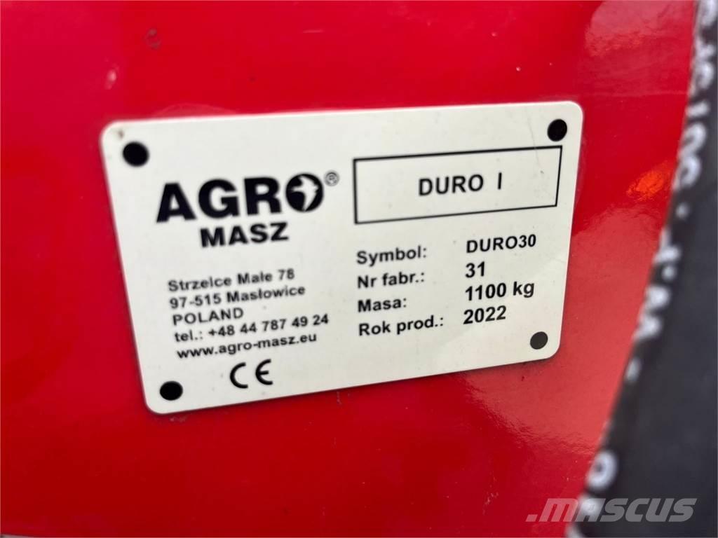 Agro-Masz Duro 30 Andre Jordforbedrings maskiner og ekstrautstyr