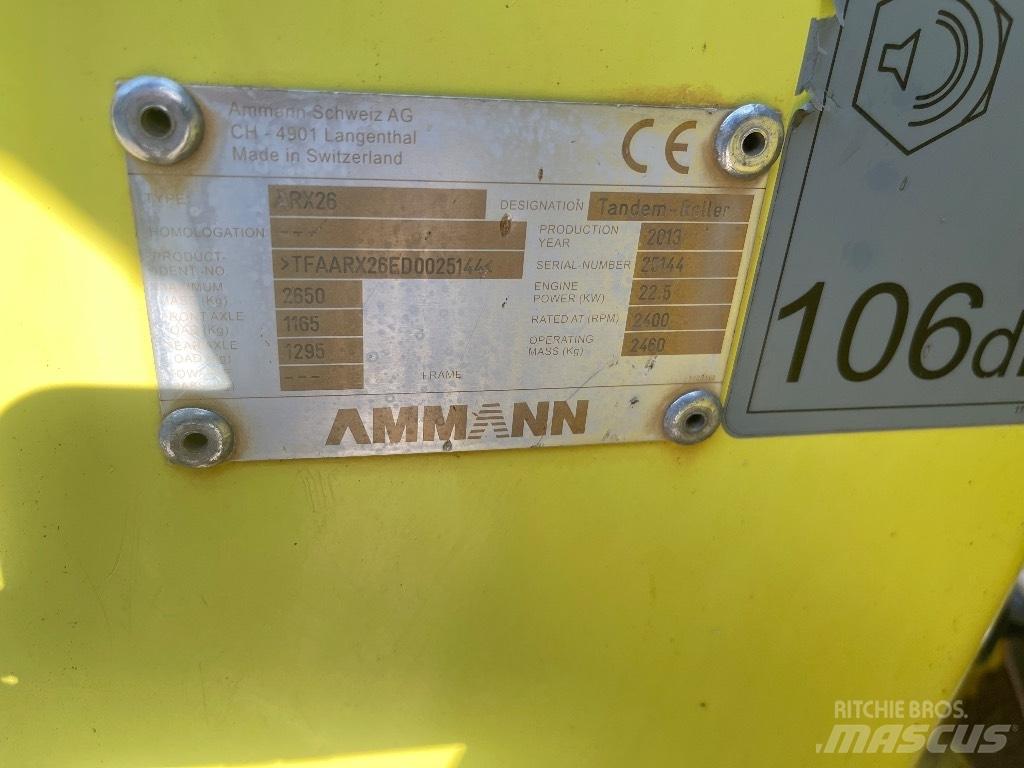 Ammann ARX 26 Tandem Valser