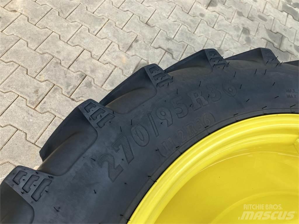 BKT 270/95R36 Dekk, hjul og felger
