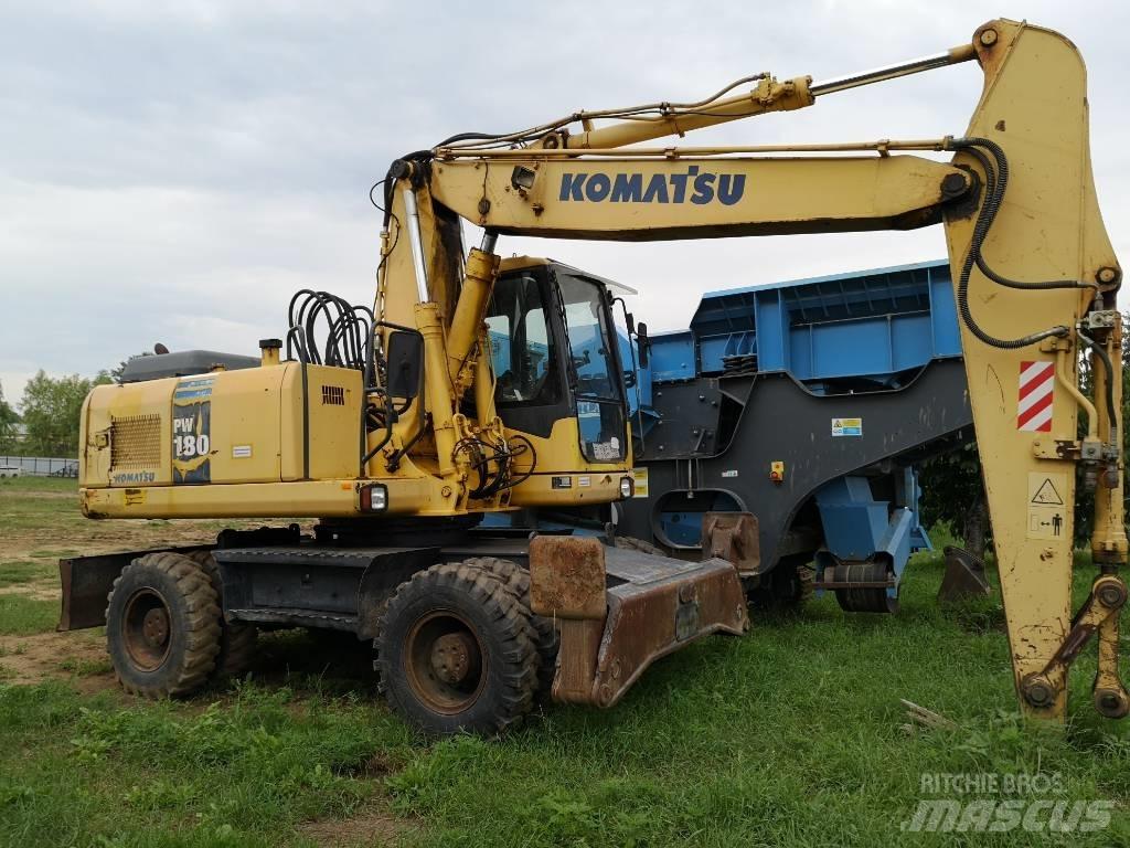 Komatsu PW 180 Hjulgravere
