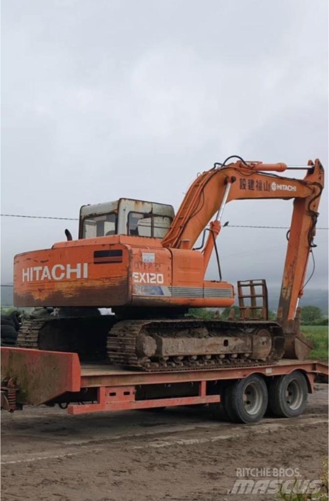 Hitachi EX 120-1 Beltegraver