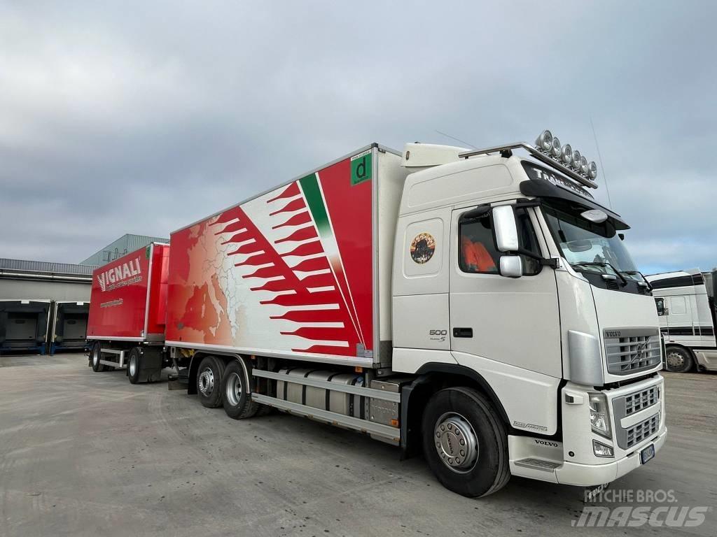 Volvo FH 500 Skapbiler Frys/kjøl/varme
