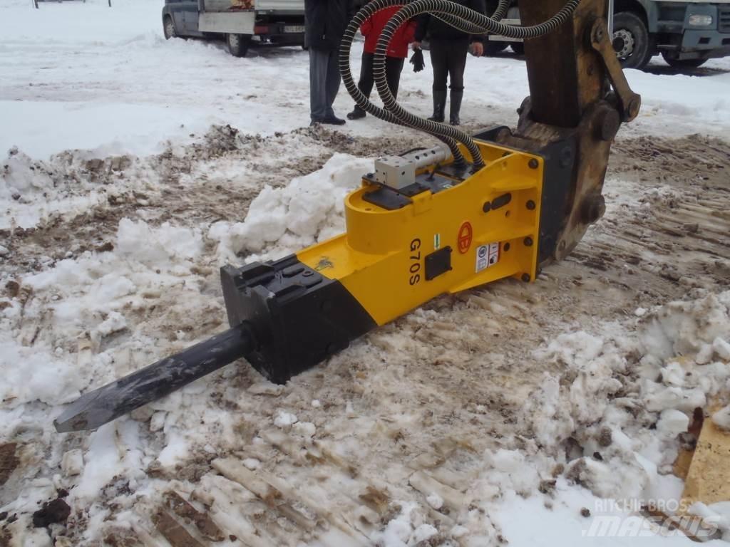  TUR G70 S 1240kg Hydrauliske hammere