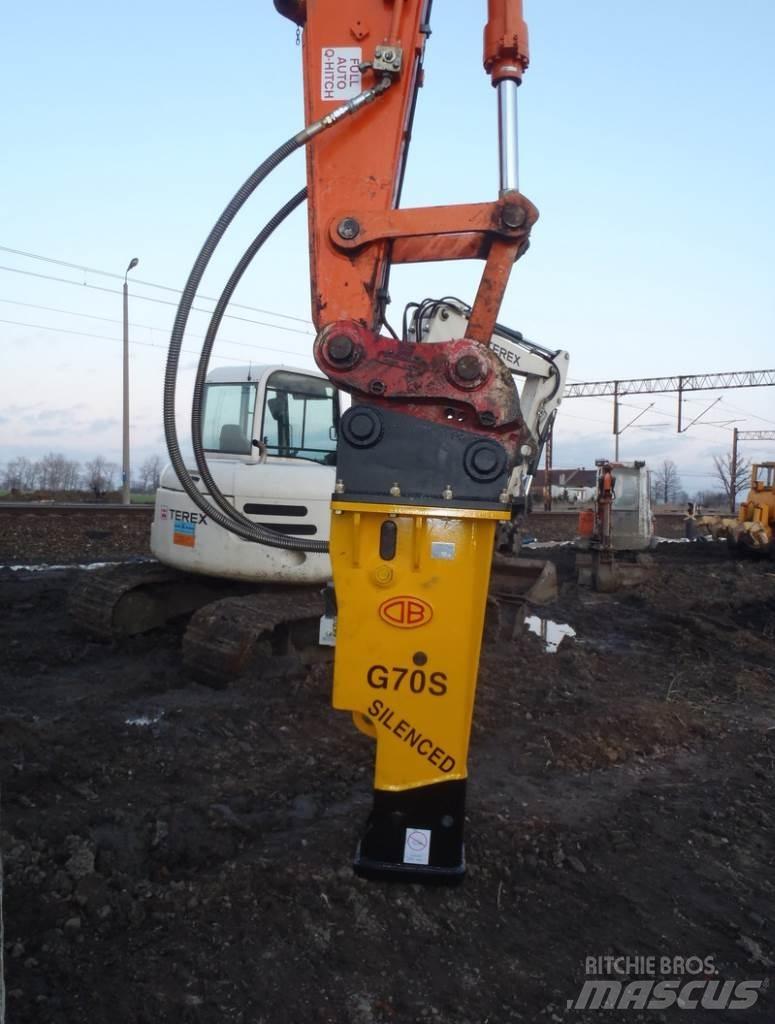  TUR G70 S 1240kg Hydrauliske hammere
