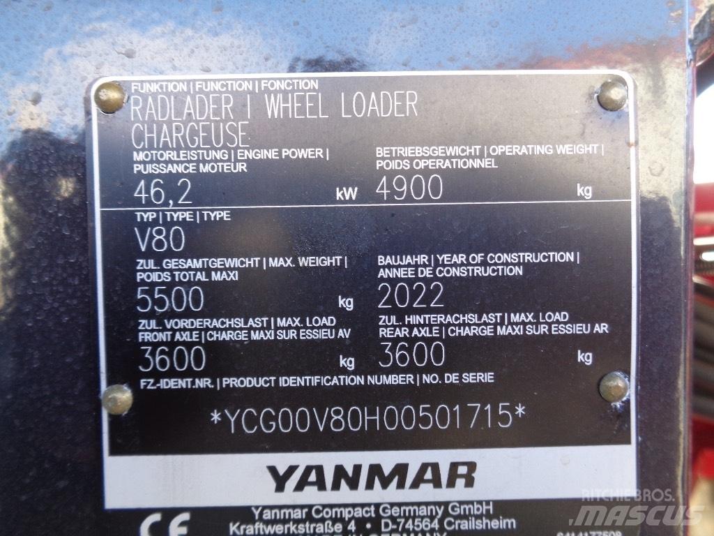 Yanmar V80 Hjullastere
