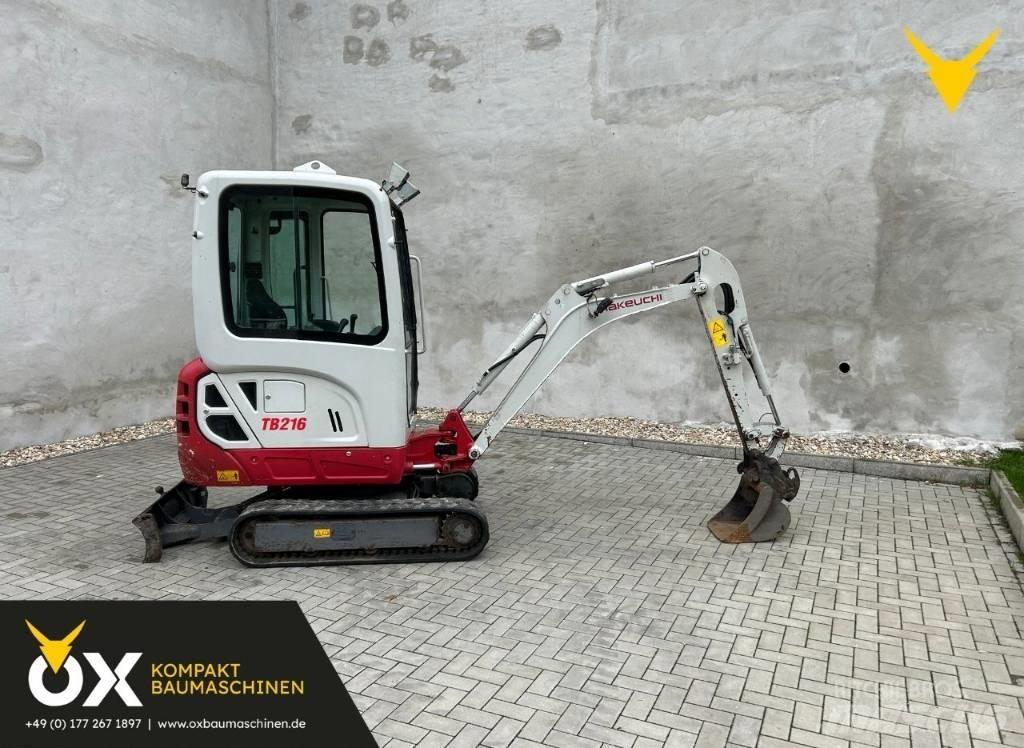 Takeuchi TB 216 Minigravere <7t