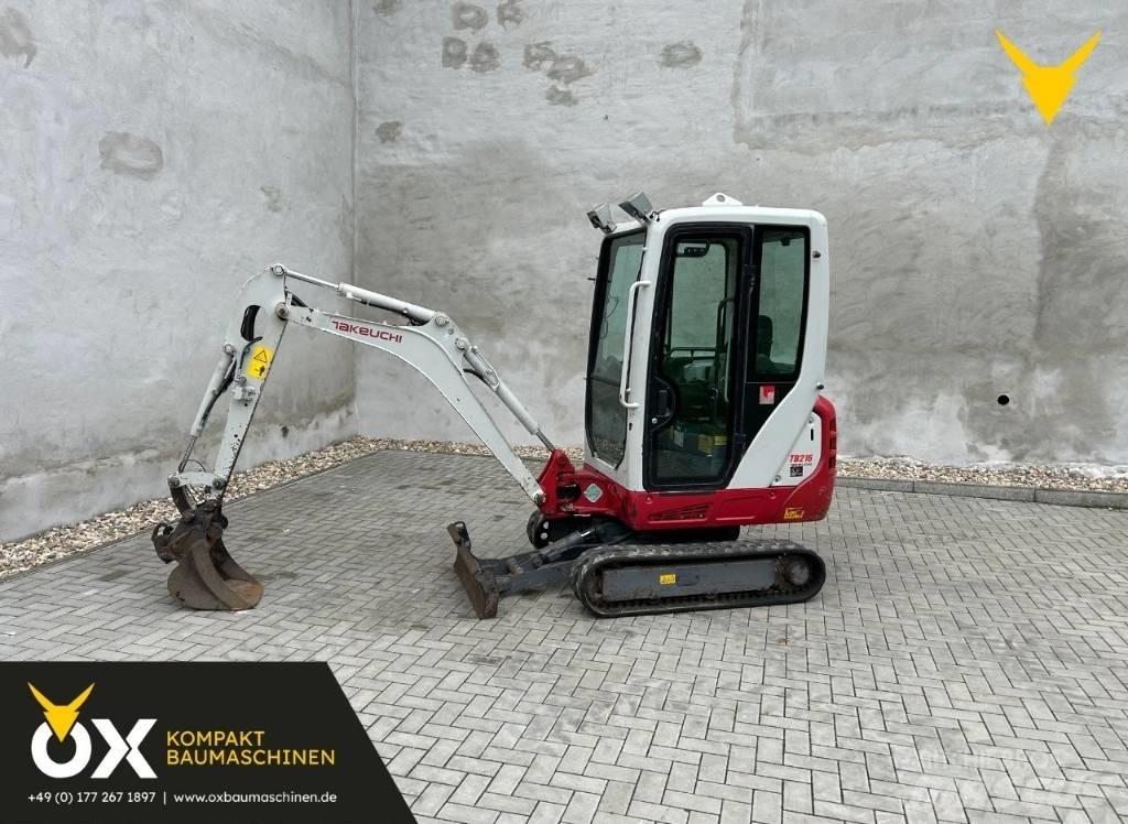 Takeuchi TB 216 Minigravere <7t