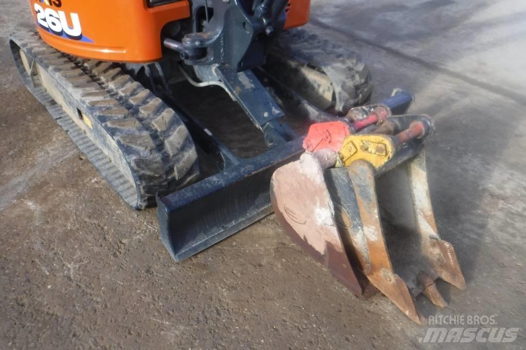 Hitachi ZX 26 U-6 Minigravere <7t