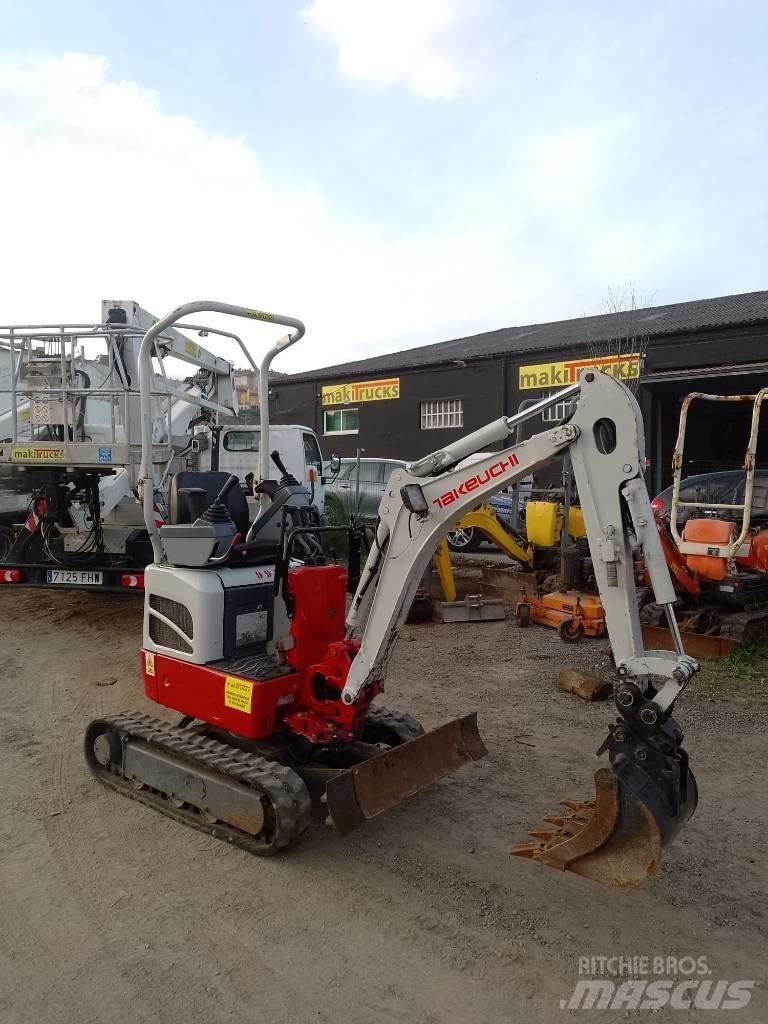 Takeuchi TB210R Minigravere <7t