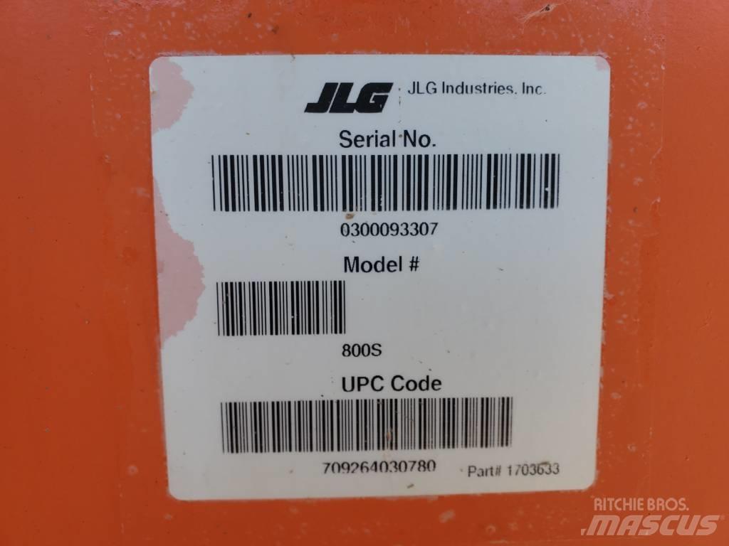 JLG 800 S Terrenggående gaffeltruck
