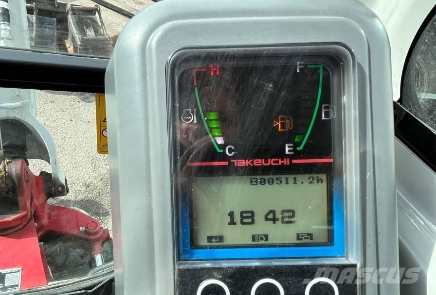 Takeuchi TB 216 Minigravere <7t