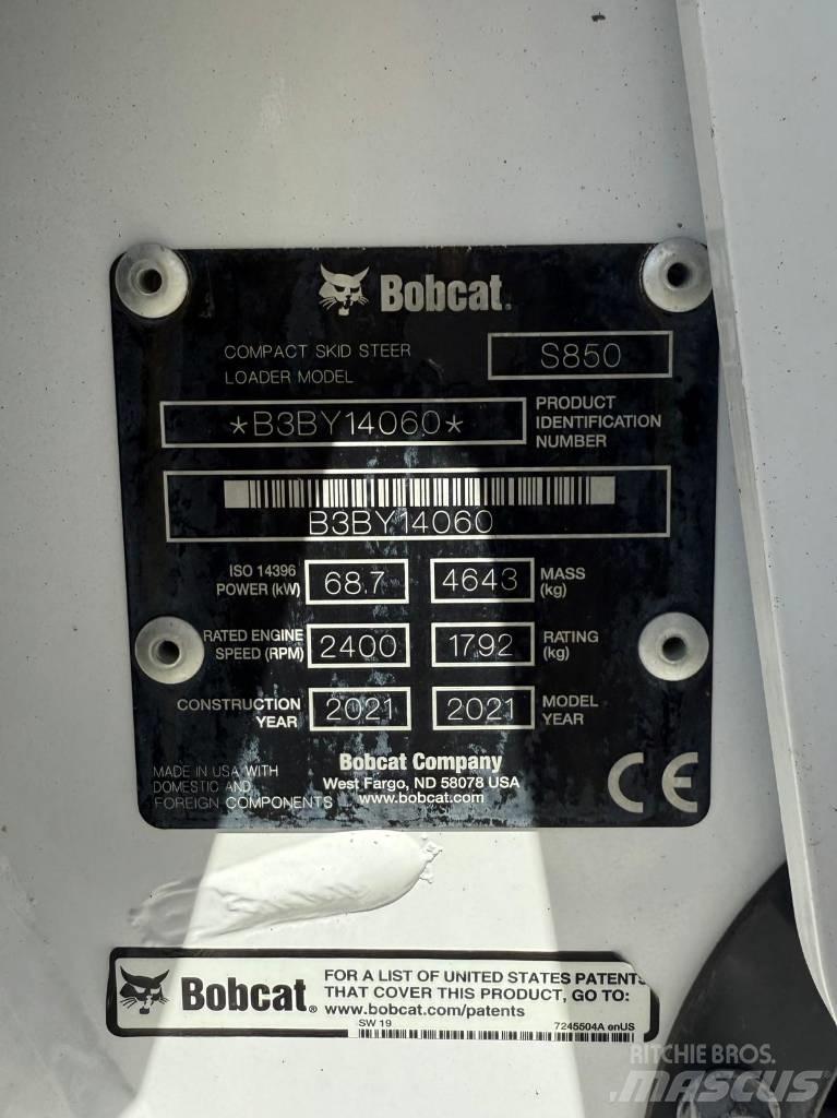 Bobcat S 850 Kompaktlastere