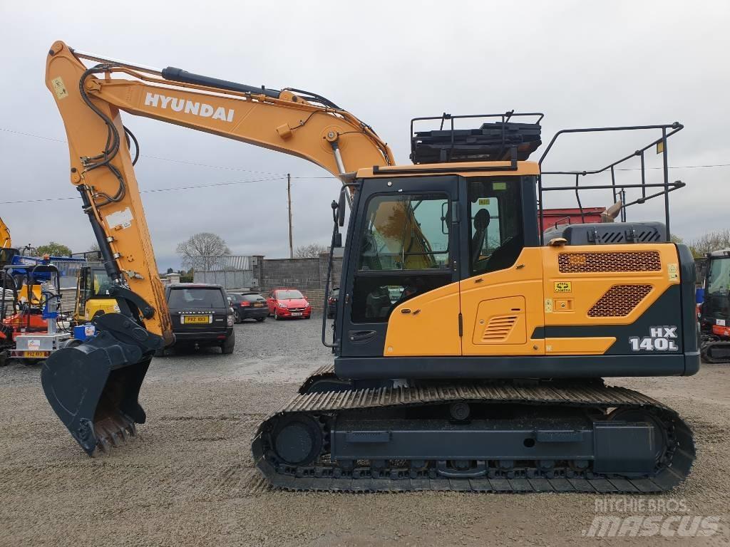 Hyundai HX140LC Beltegraver