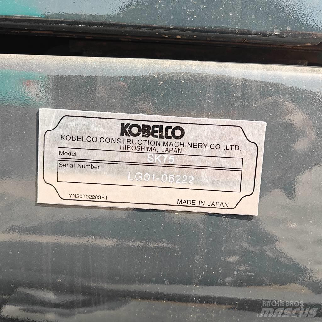 Kobelco 75D Beltegraver