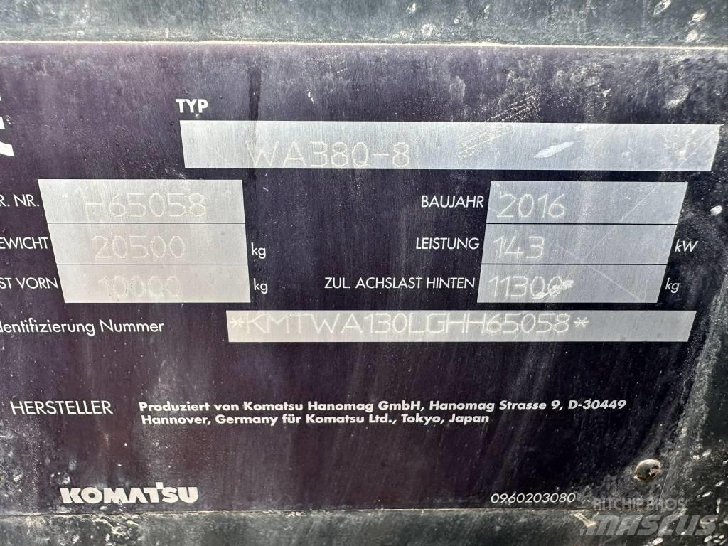 Komatsu WA380-8 Hjullastere
