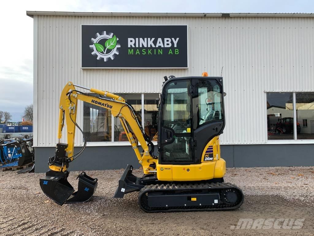 Komatsu PC26 MR-5 Minigravere <7t