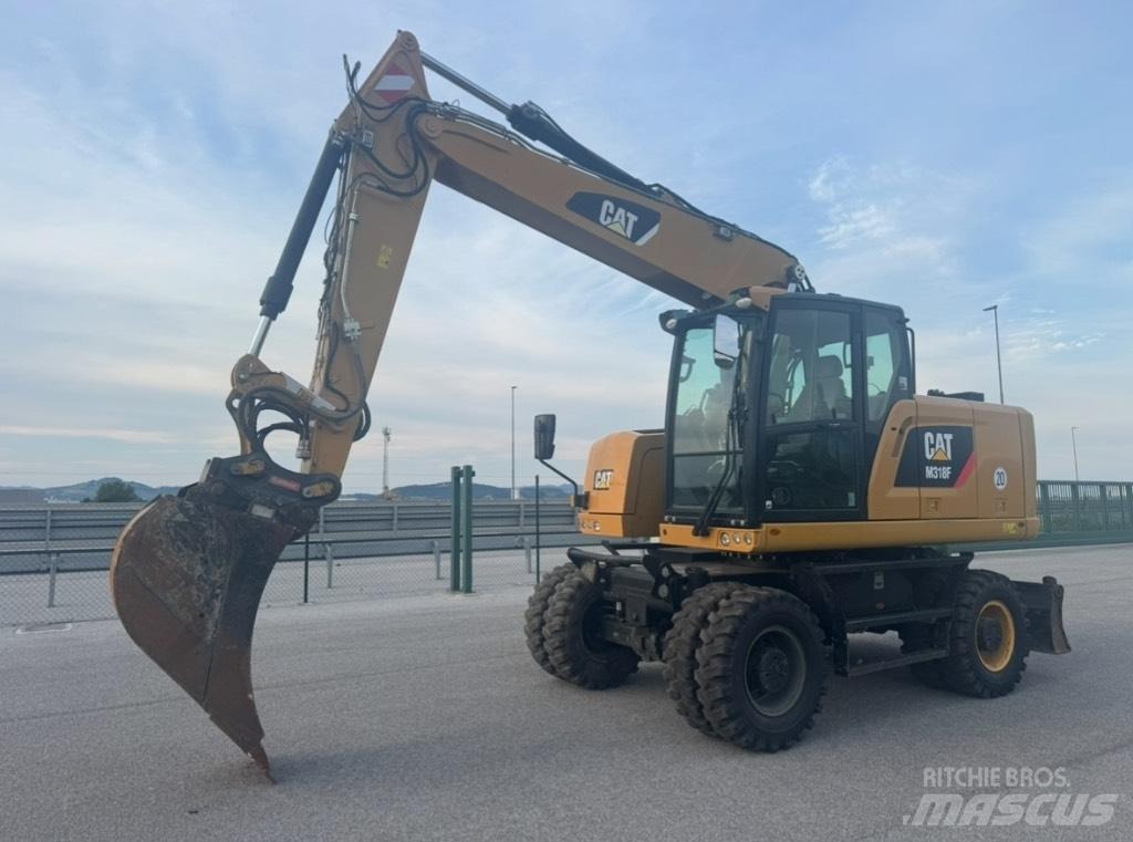 CAT M 318 F Hjulgravere