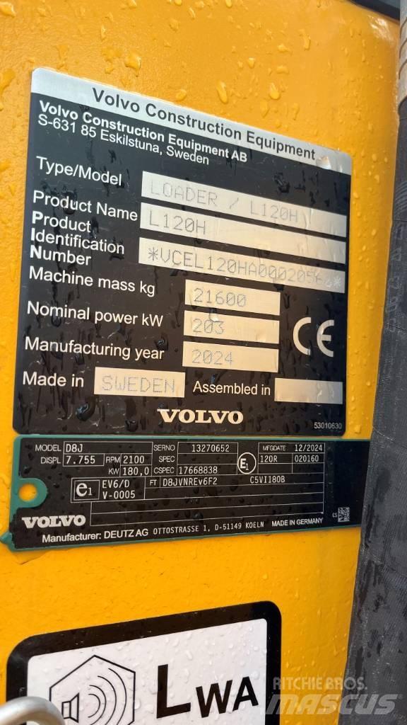 Volvo L120H Hjullastere