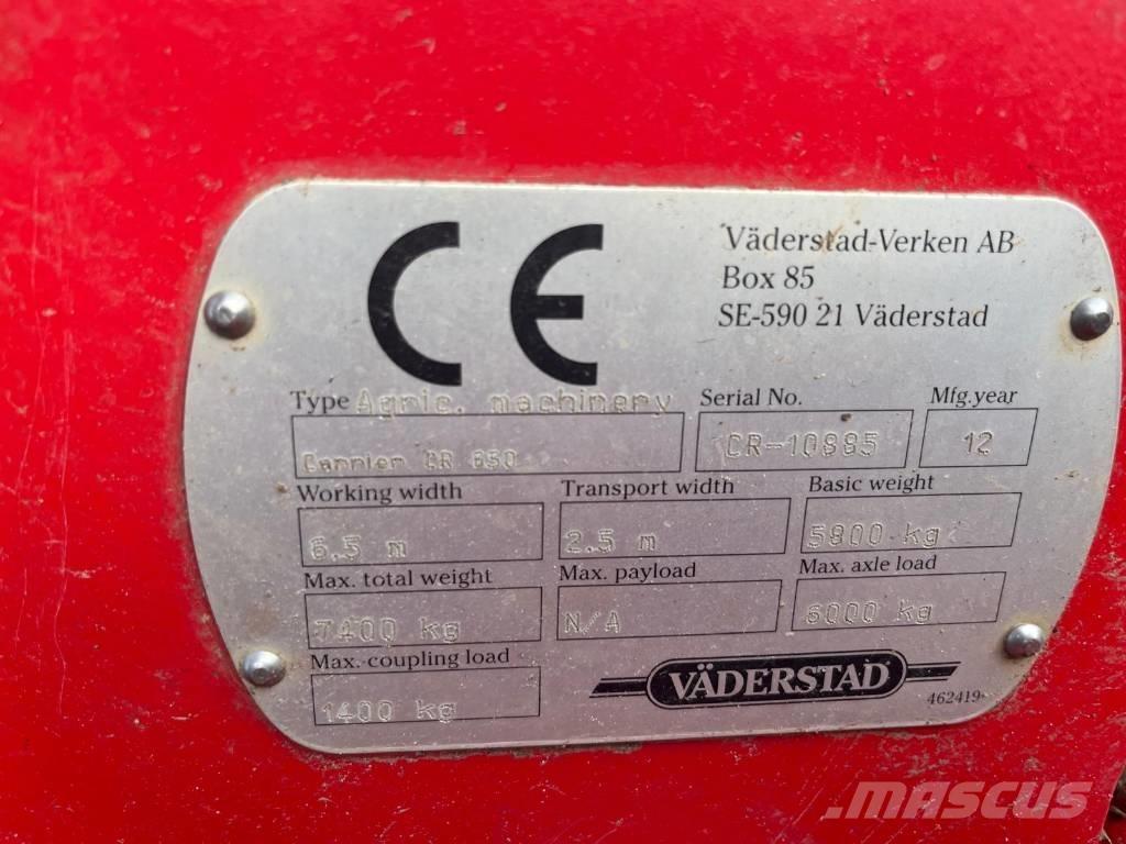 Väderstad Carrier650 Skålharver