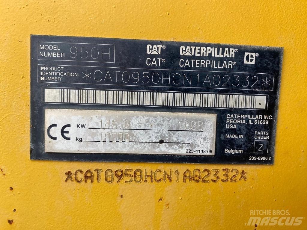 CAT 950 H Hjullastere