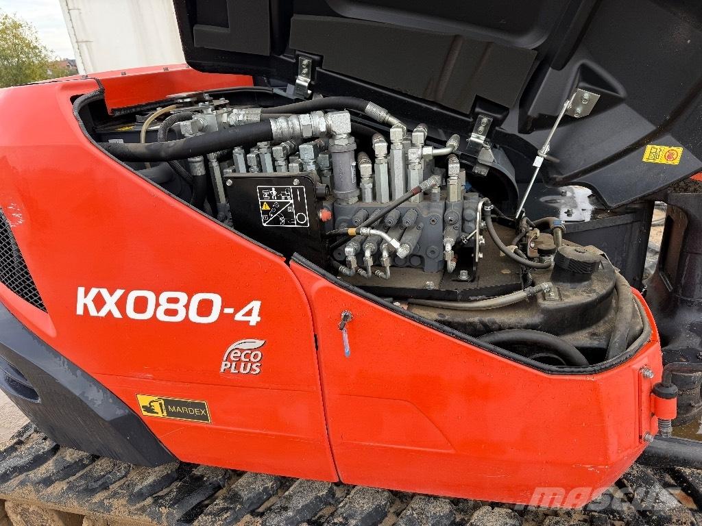 Kubota KX 080-4 Minigravere <7t