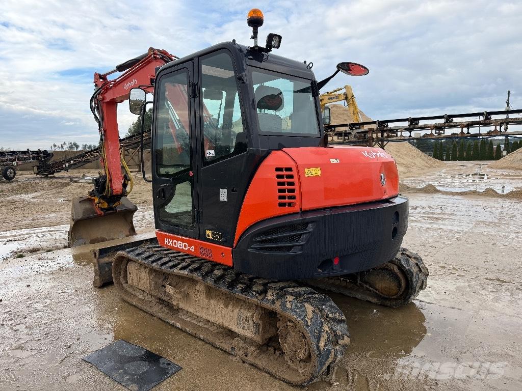 Kubota KX 080-4 Minigravere <7t