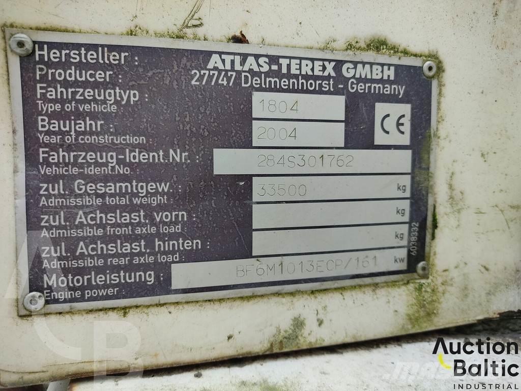 Atlas 1804 MI Gravemaskiner med lang bom