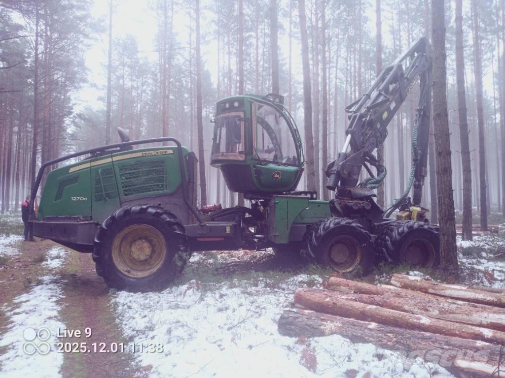 John Deere 1270 G Hogstmaskiner
