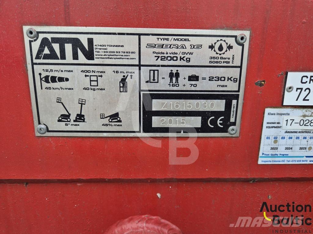 ATN Zebra 16 Leddede bomlifter
