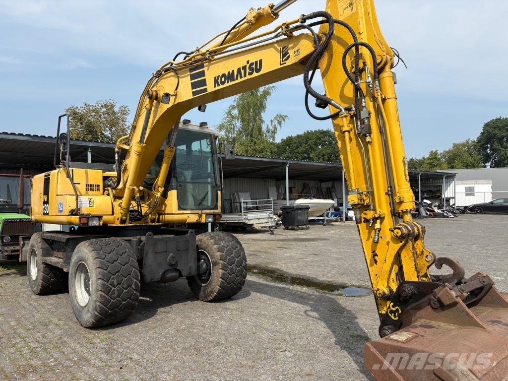 Komatsu PW 130-7K Hjulgravere