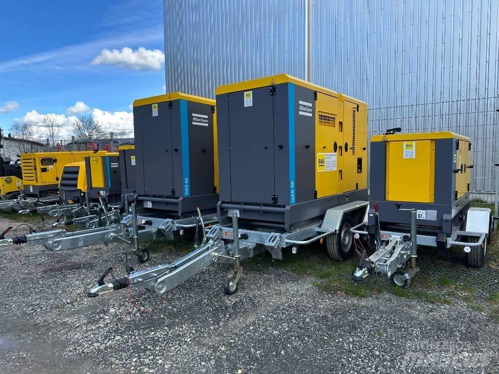 Atlas Copco QAS 60 Diesel Generatorer