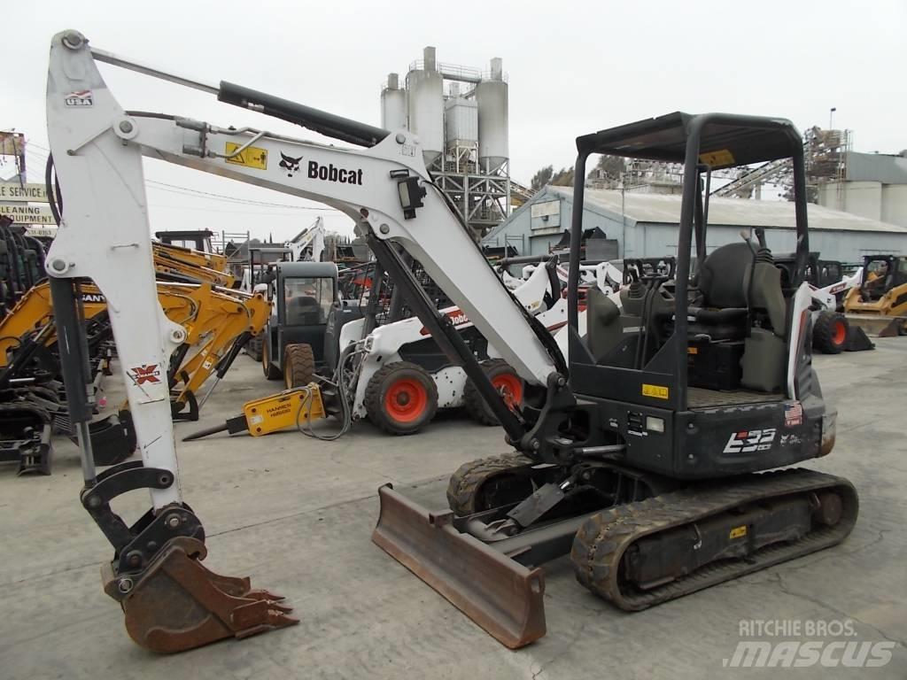 Bobcat E32i Minigravere <7t