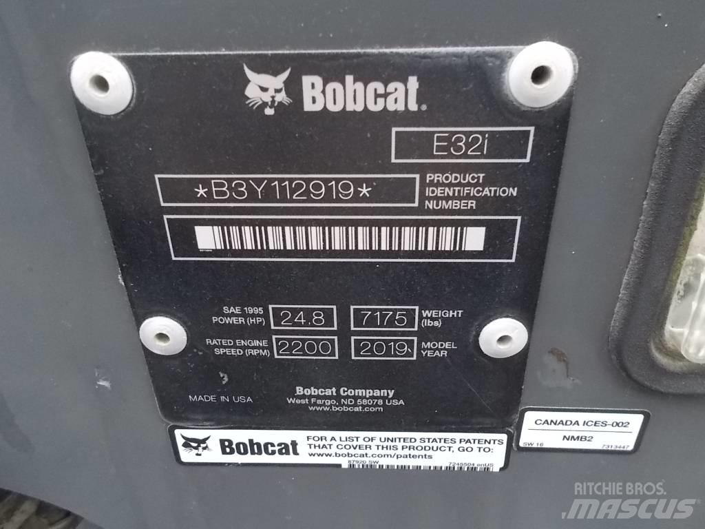 Bobcat E32i Minigravere <7t