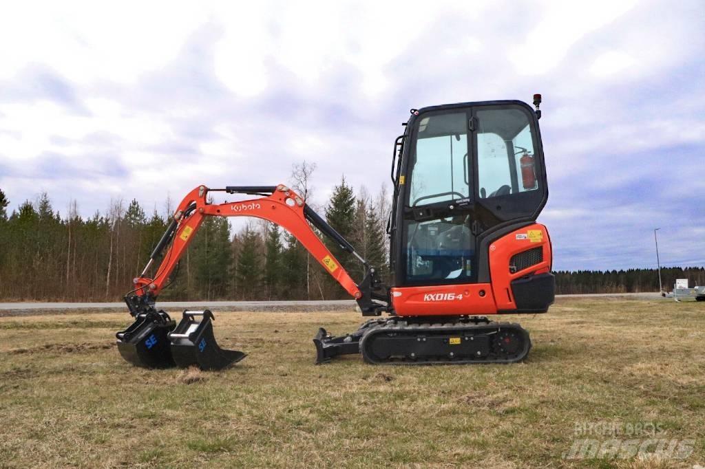 Kubota KX016-4 Minigravere <7t