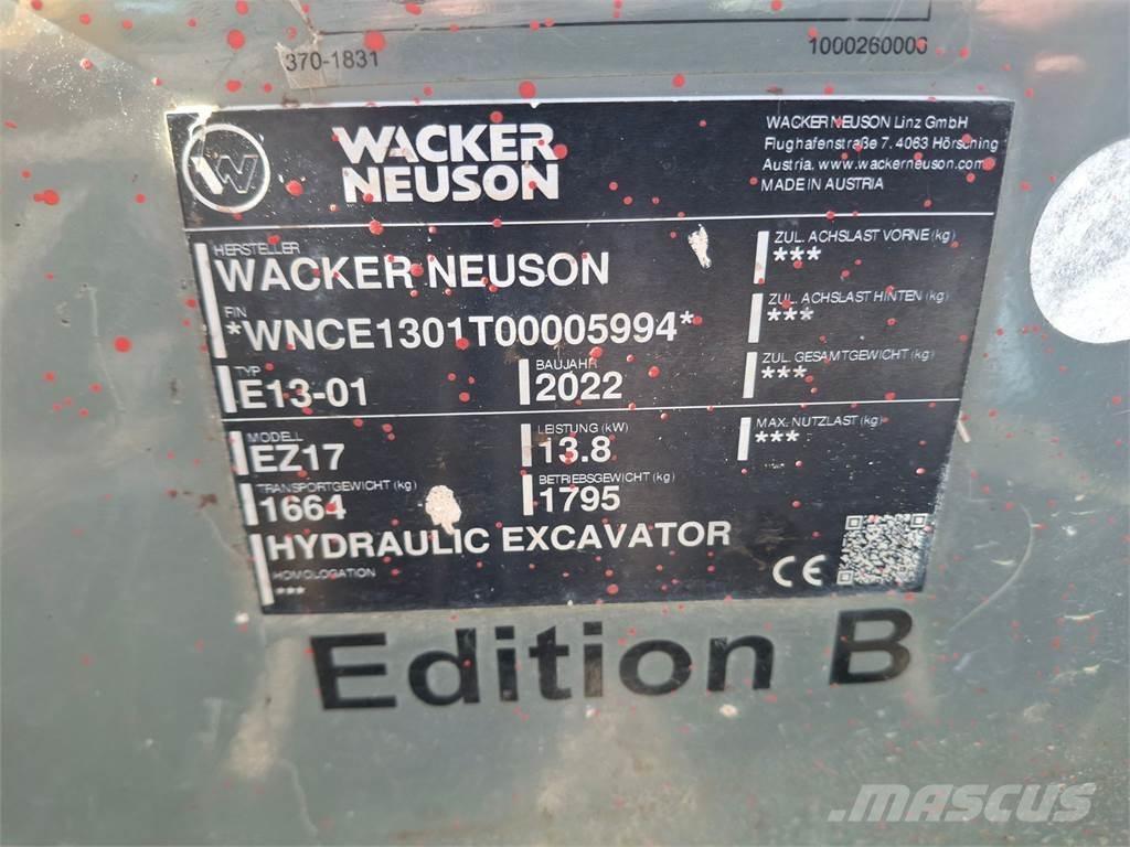 Wacker Neuson EZ17 Beltegraver