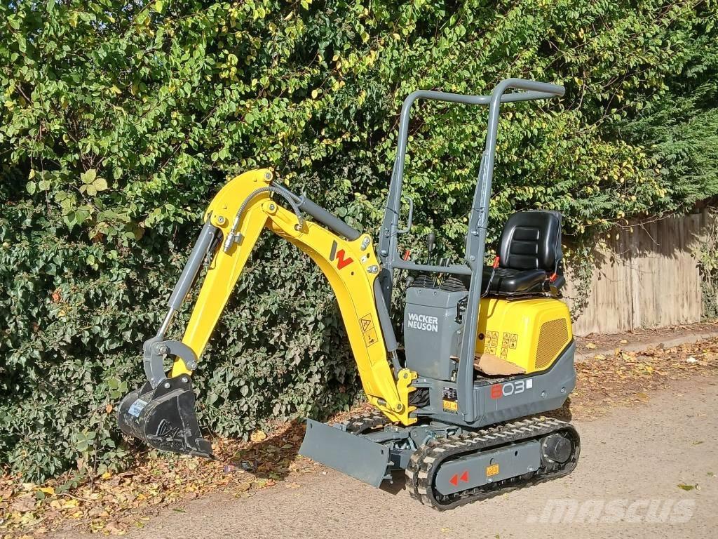 Wacker Neuson 803 Minigravere <7t