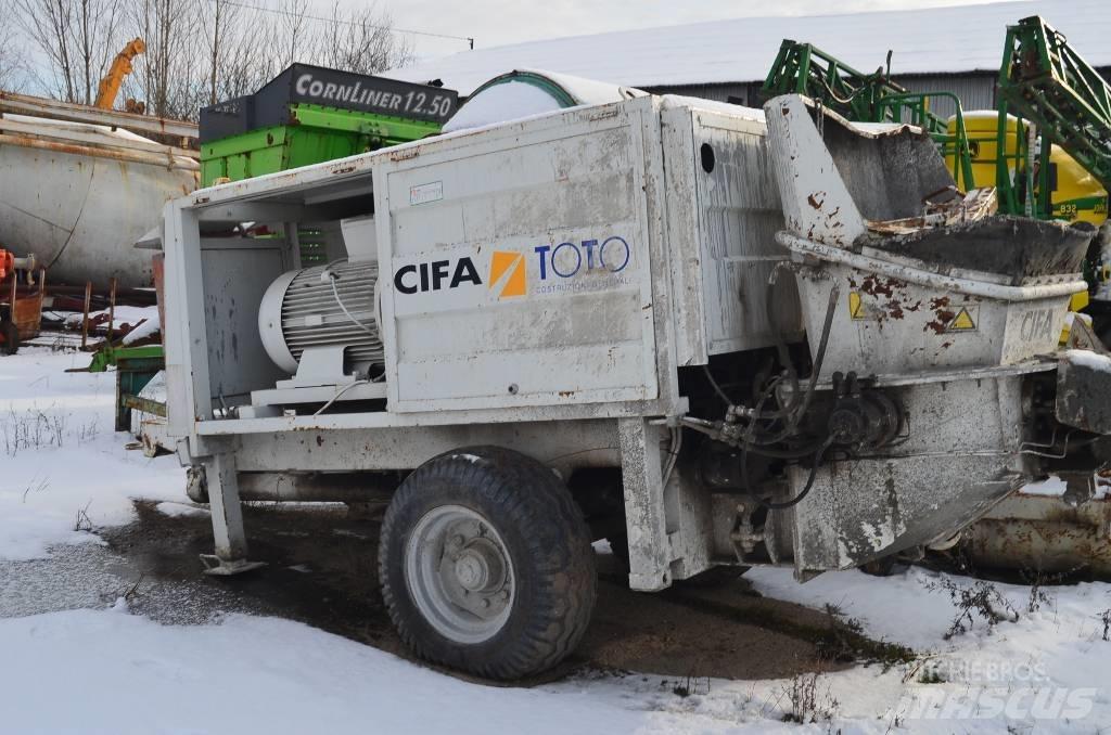 Cifa PC 707 Betongpumpe biler