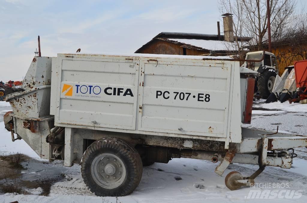 Cifa PC 707 Betongpumpe biler
