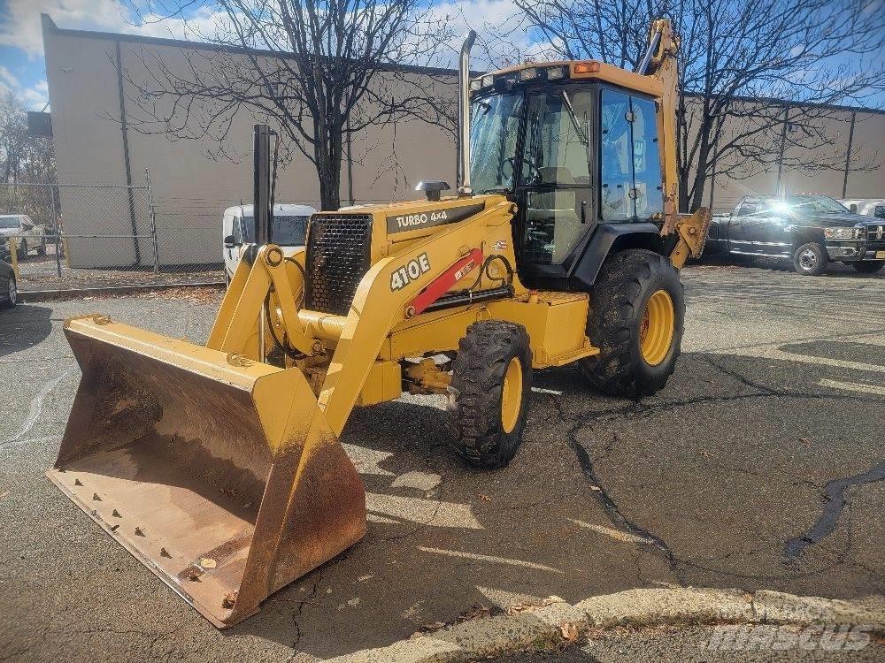 John Deere 410 E Traktorgravere